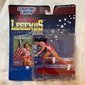 LOT OF 2:Starting‎ Lineup 96 Jesse Owens & Griffith Joyner Dolls Timeles